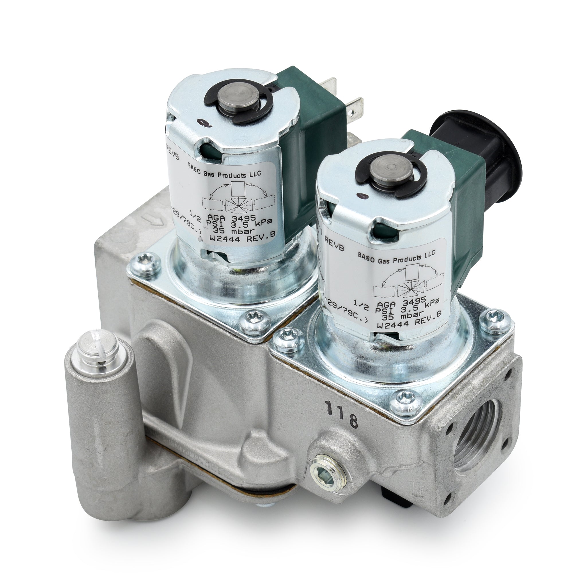 Baso G96SHA-1 Dual Operator Gas Valve - 25V 50/60Hz