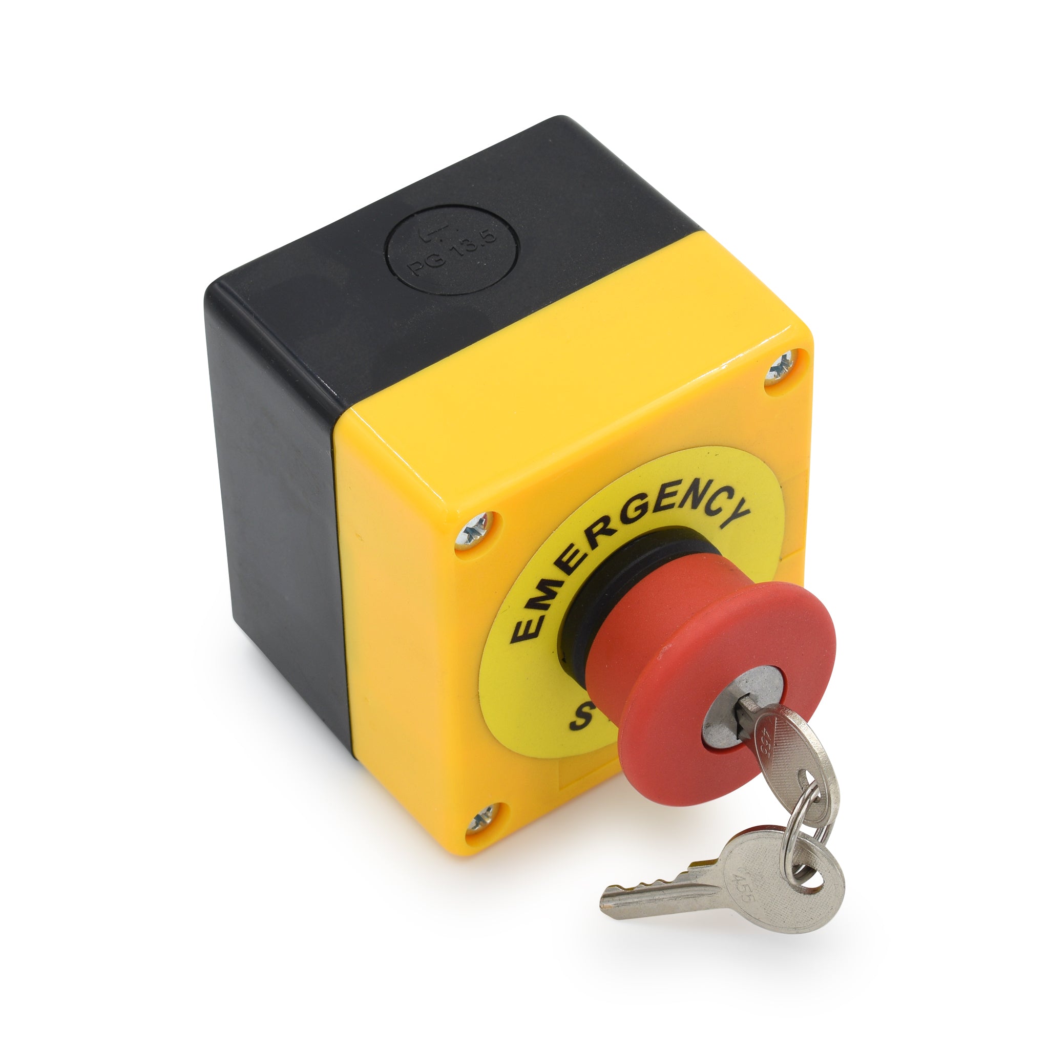 Emergency Stop Station - Key to Reset