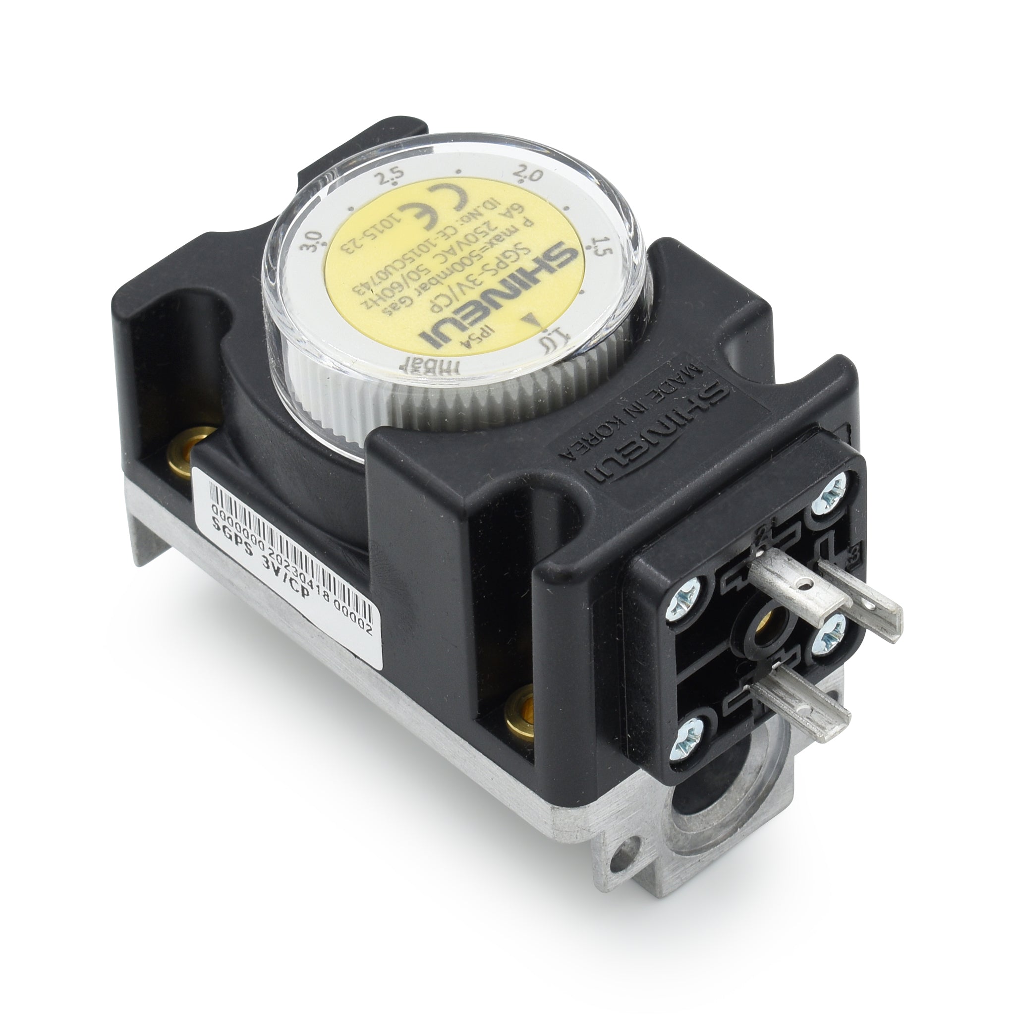 Gas Pressure Switch Compact 1.0 - 3.0 mbar IP54