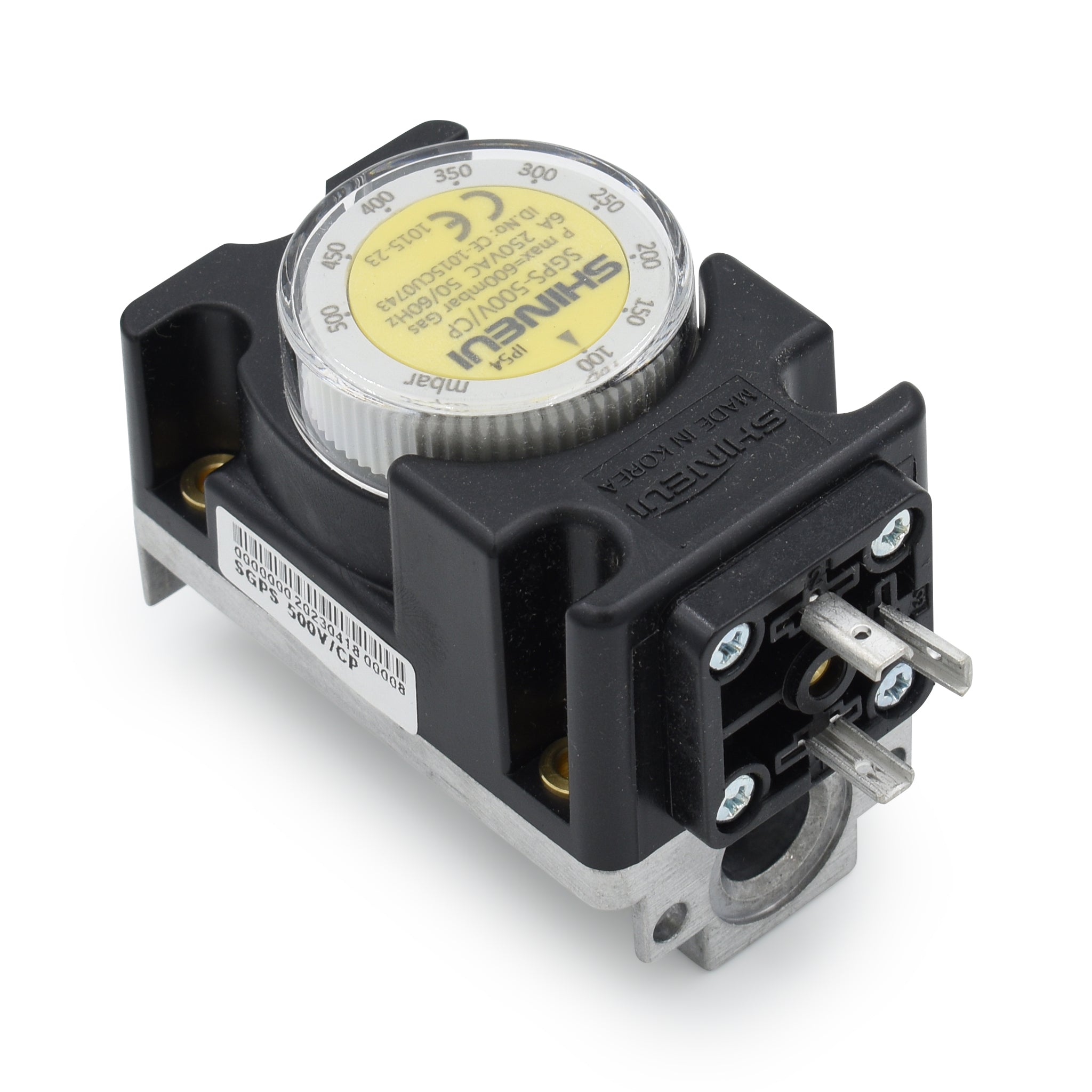 Gas Pressure Switch Compact 100 - 500 mbar IP54