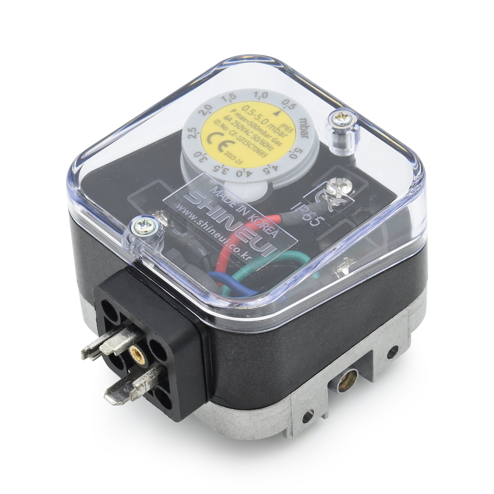 Gas Pressure Switch 0.5 - 5.0 mbar IP65
