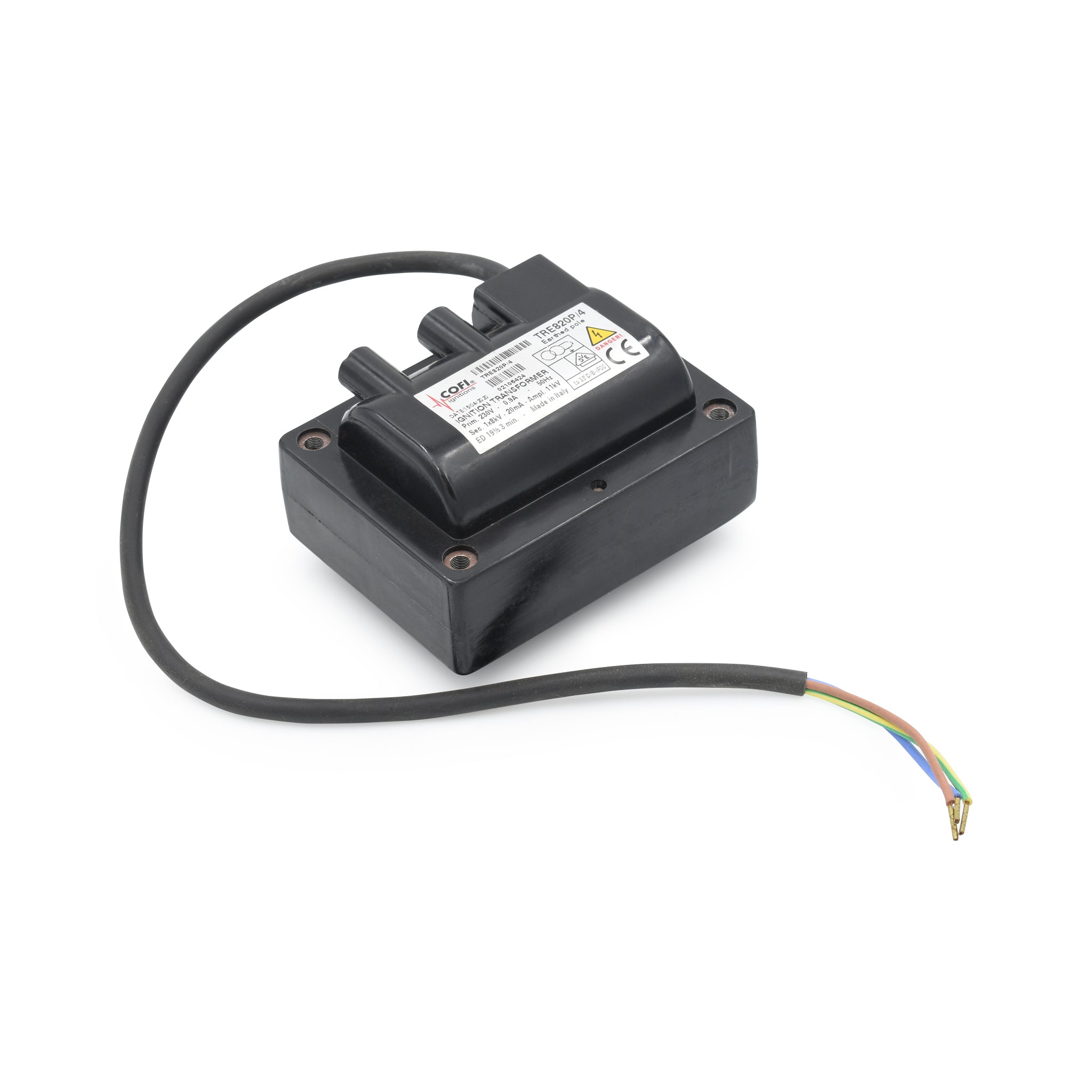 Cofi Ignition Transformer TRE820P/4: 240V, 1x8 kV