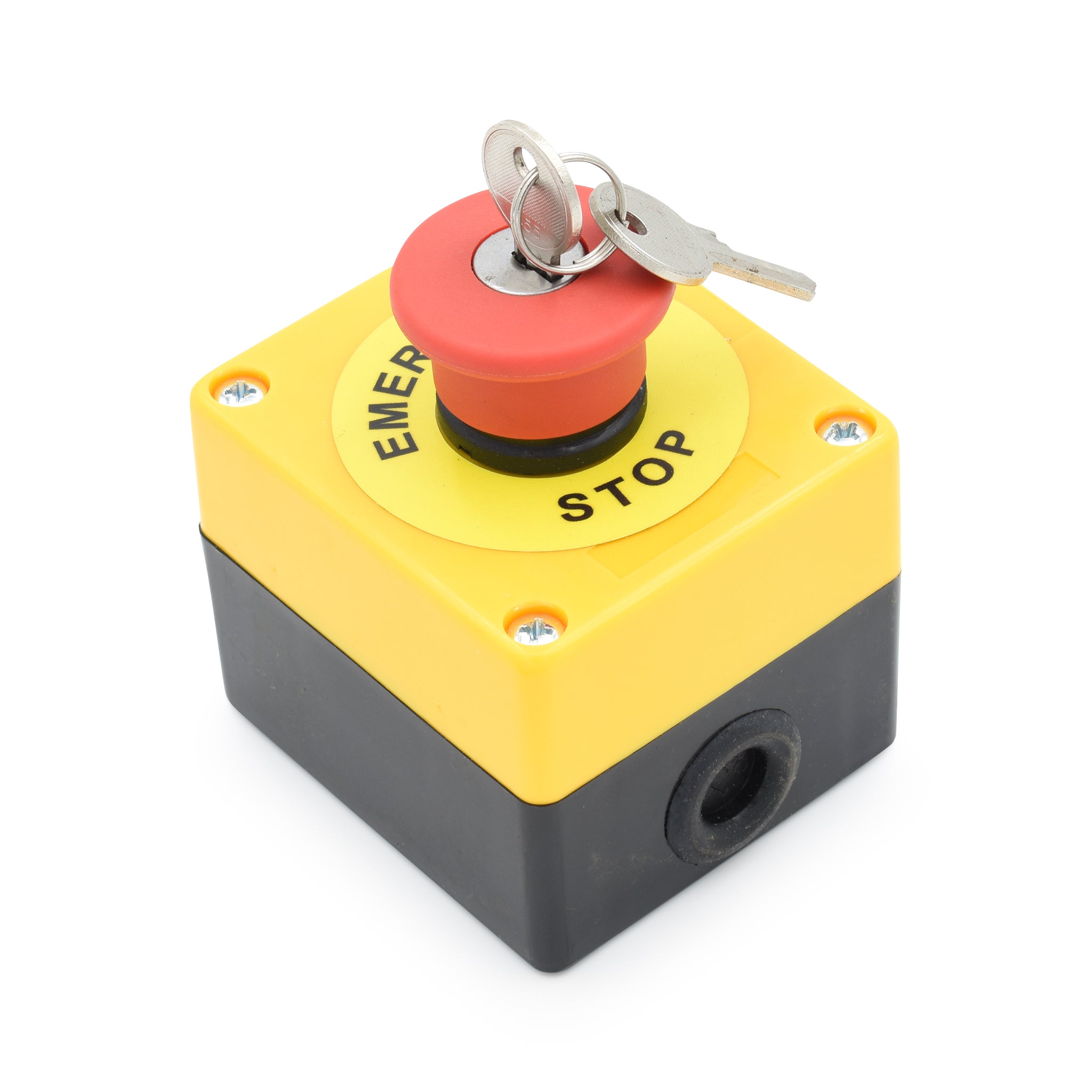 Emergency Stop Station - Key to Reset – Control Spares