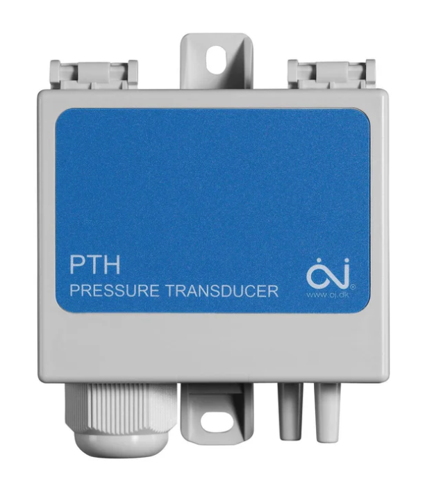 PTH-3202 Pressure transmitter up to 2,500 Pa with analog output