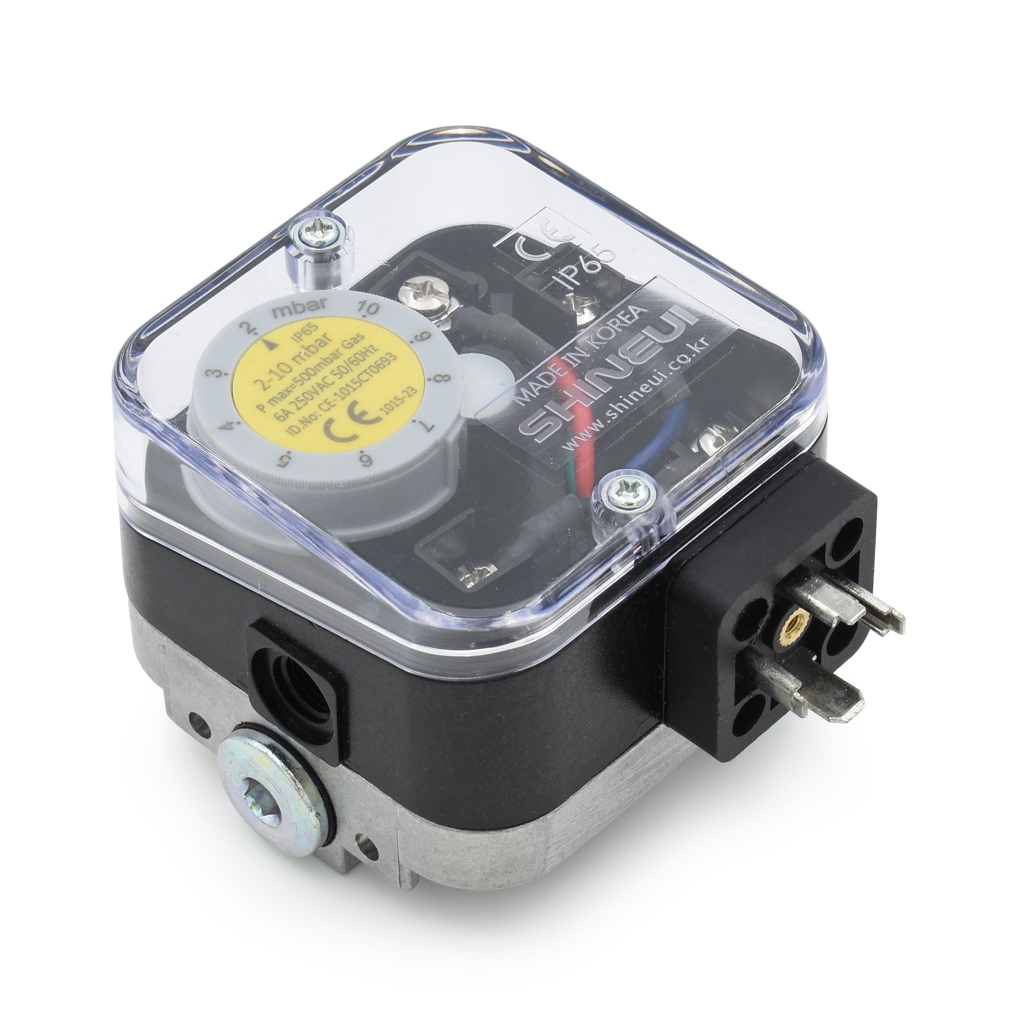 Gas Pressure Switch  2 - 10 mbar IP65