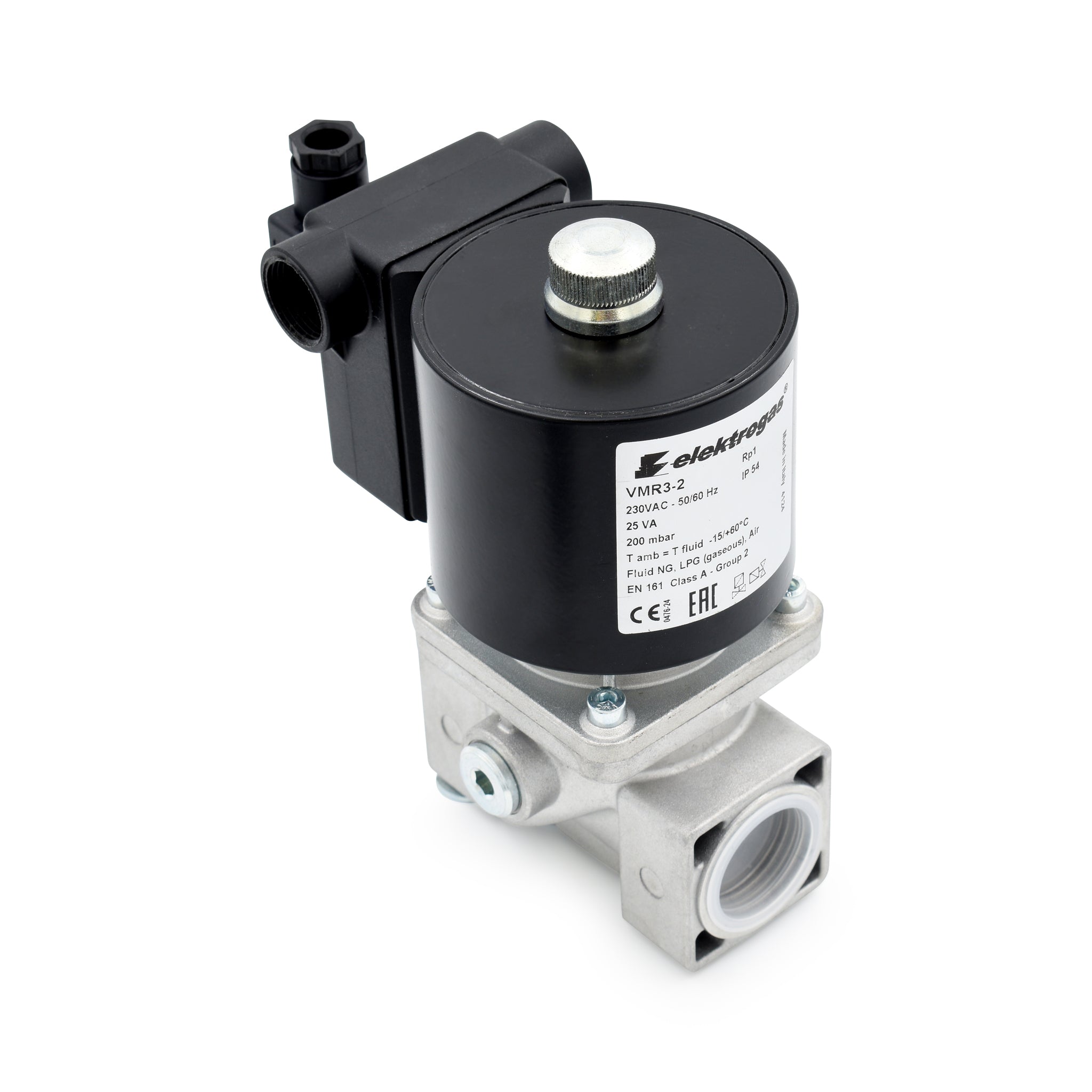 20mm BSP Single Valve 230VAC Pmax 6Bar